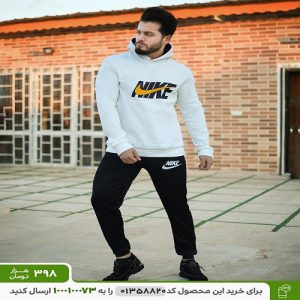 سویشرت شلوار مردانه Nike مدل Pendar (سفید)