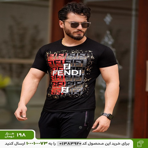 تیشرت مردانه Fendi کد 6021